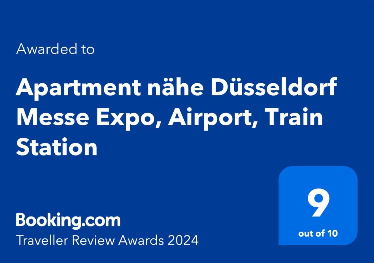 Apartment Naehe Duesseldorf Messe Expo, Airport, Train Station Дуйсбург Екстер'єр фото